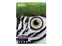 Bavlna - texturovaný matný - 515 mikronů - bílá (natural white) - A4 (210 x 297 mm) - 300 g/m² - 25 listy bavlněný papír