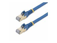 Category 6A - 26AWG (6ASPAT150CMBL) - Patch kabel - RJ-45 (M) do RJ-45 (M) - 1.5 m - STP - CAT 6a - lisovaný, provedení bez hrbolků - modrá