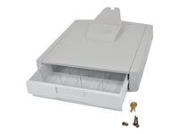 Storage box - šedobílá - lze připevnit na vozík