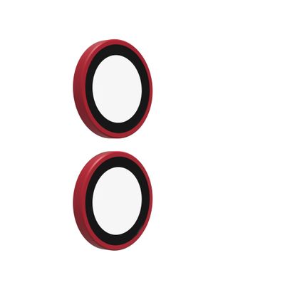 ZAGG Ochranná čočka Premium pro Apple iPhone 17/16/16+ - červená