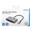 DELTACO USBC-HDMI22, Adaptér USB-C/HDMI, 4K@60Hz