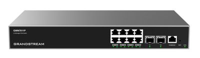 Grandstream GWN7811P L3 Managed Network PoE Switch 8 portů / 2 SFP+, VLAN, DHCP, Stacking