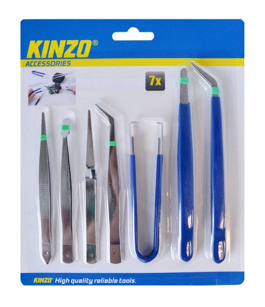 Pinzeta KINZO 9383 7ks