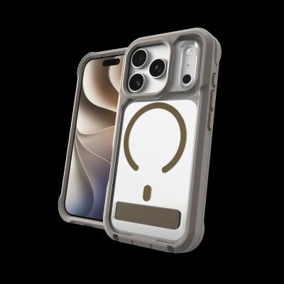 Puzdro Rainier Snap Kickstand Apple iPhone 18 Pro Max / 17 Pro Max – pieskovec