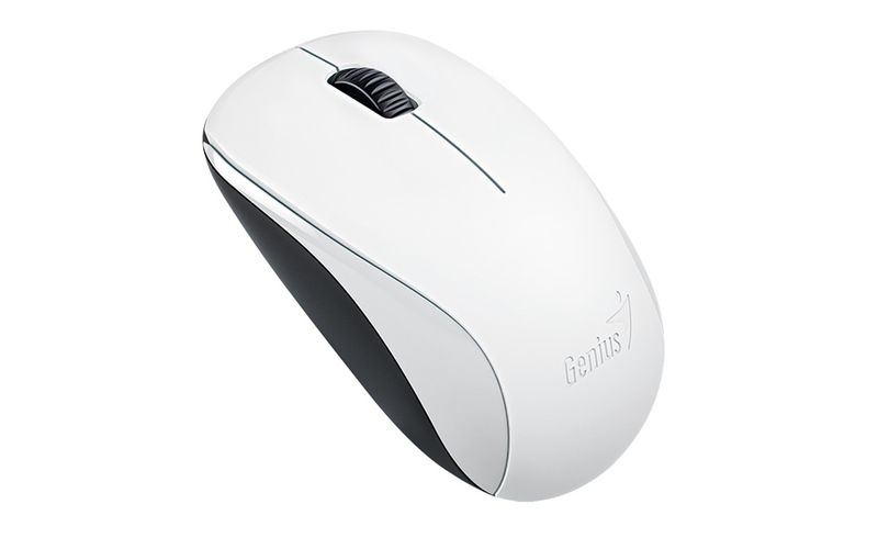 Genius NX-7000/Kancelářská/Optická/1 200 DPI/Bezdrátová USB/Bílá