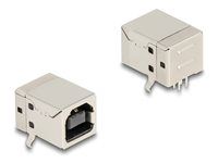 USB 2.0 Type-B female 4 pin THT connecto