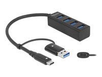 Rozbočovač - 4 x USB 3.2 Gen 1 + 1 x USB-C 3.2 Gen 1 - desktop