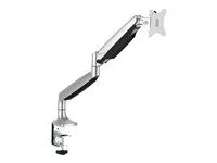 Small Footprint Design - Montážní sada - nastavitelné rameno - pro Displej LCD - vysoce odolný hliník - stříbrná - velikost obrazovky: 12"-34" - upevnitelné na stůl - pro P/N: ACCSMNT, MONPROTECT