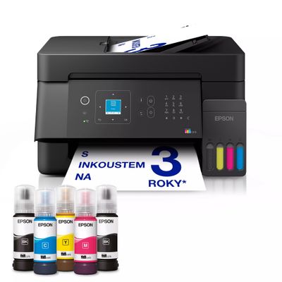Epson EcoTank/L5390/Tisk/Ink/A4/LAN/WiFi/USB