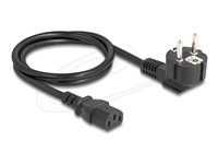 PC power cord earthed plug CEE 7/7 90° a