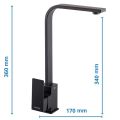 Dřezová baterie MIXXUS KUB-011 BLACK
