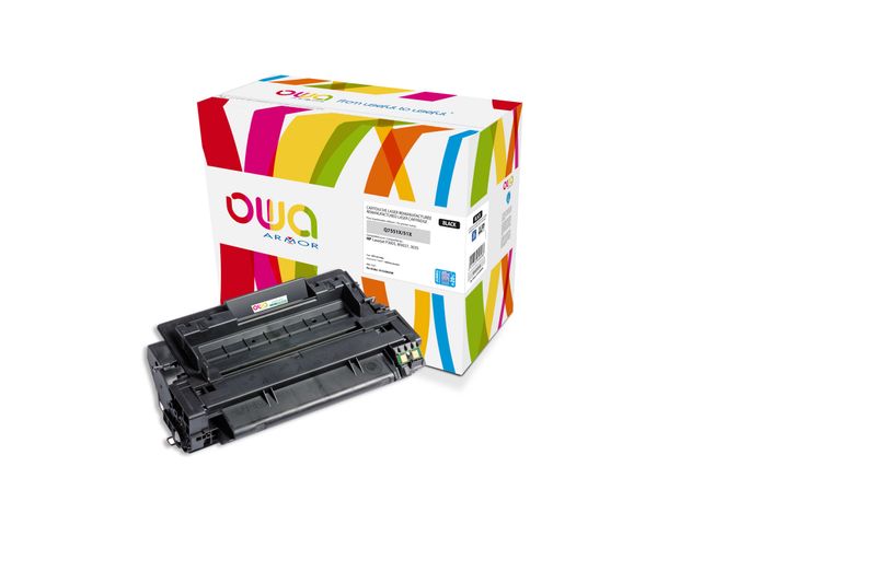 OWA Armor toner kompatibilní s HP LJ P 3005, Q7551X, 16000st,JUMBO, černá/black
