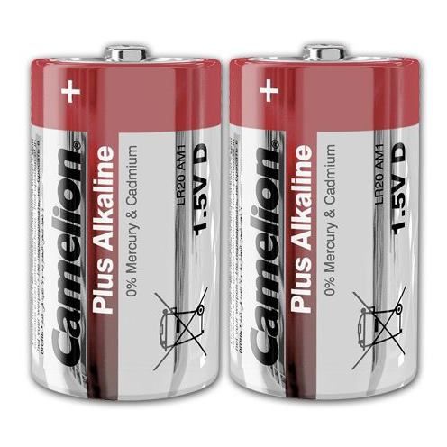 CAMELION Baterie alkalické PLUS D 2ksLR20 1.5V SP2