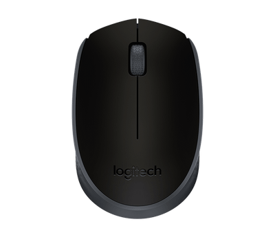 Logitech M171/Kancelářská/Optická/1 000 DPI/Bezdrátová USB/Černá