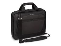 Targus CitySmart Slimline - Brašna na notebook - topload - 12" - 14" - cerná, šedá