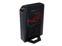 ASUS ROG NUC RNUC15JNK7X569A3 - Mini PC hraní her - Core Ultra 7 255HX / až 5.2 GHz - RAM 16 GB - SSD 1 TB - NVMe - GeForce RTX 5060 - Gigabit Ethernet, 2.5 Gigabit Ethernet, IEEE 802.11ax (Wi-Fi 6), Bluetooth 5.4, IEEE 802.11be (Wi-Fi 7) - Win 11 - monitor: žádný - cerná