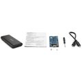 FANTEC NVMe31 M.2 black USB 3.1 Gen2 Typ-C