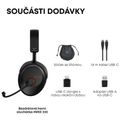 BEYERDYNAMIC MMX 230, Bezdr. herní sluchátka, černá