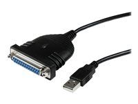 2 Meter USB to IEEE-1284 Printer Cable - USB A to DB25 M/F (ICUSB1284D25) - Paralelní adaptér - USB 2.0 - IEEE 1284