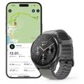 HAMA 9000, Chytré hodinky, GPS, AMOLED, černé