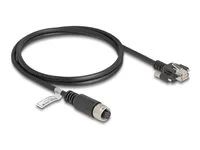 M12 Cable A-coded 8 pin female to RJ45 p