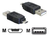 USB adaptér - USB (M) do Micro USB typ B (M)