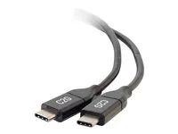 USB C to USB C Cable - USB C 2.0 5A - 480 Mbps - M/M - USB kabel - USB-C (M) reverzní do USB-C (M) reverzní - USB 2.0 - 30 V - 5 A - 1.83 cm - černá