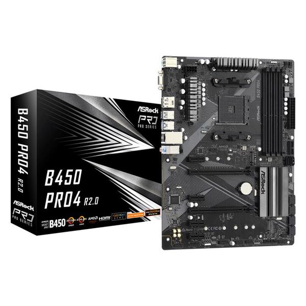 ASROCK Základní deska B450 PRO4 R2.0