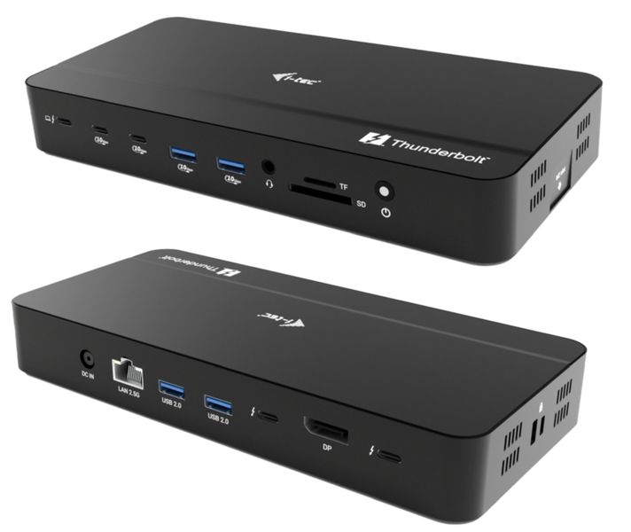 i-tec Thunderbolt 5 Triple Display Docking Station, M.2 slot, 6x USB, 2.5 GLAN, Power Delivery 140W