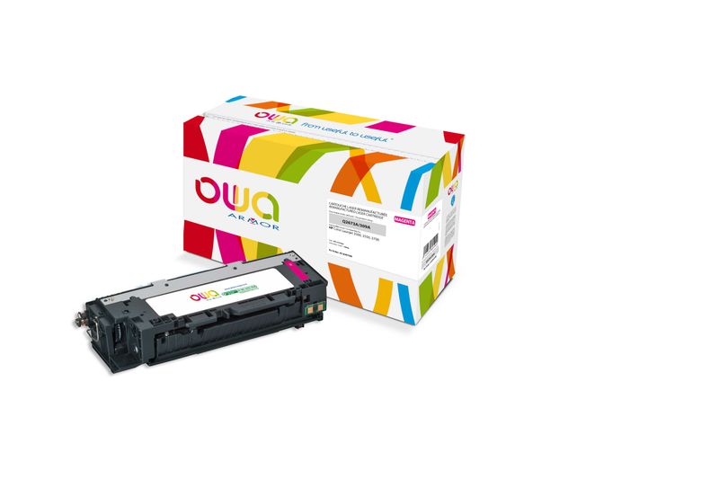 OWA Armor toner kompatibilní s HP Q2673A, 4000st, červená/magenta