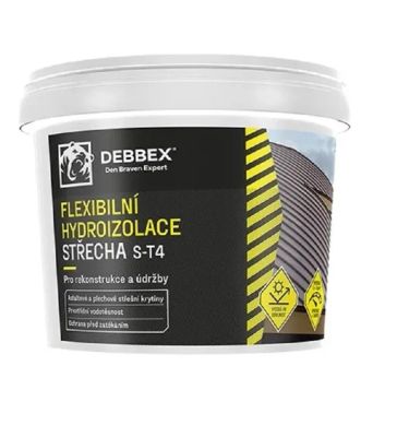 Den Braven Hydroizolace Střecha S-T 4 šedá 5 kg