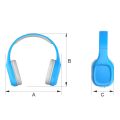 MANTA HDP802BL, Bezdrátová sluchátka pro děti, blu