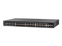 Přepínač - L3 - řízený - 48 x 10/100/1000 + 2 x 10 Gigabit SFP+ (uplink) + 2 x combo 10GBase-T (uplink) - Lze montovat do rozvaděče - repasováno