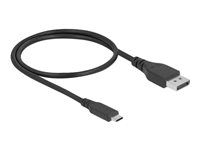 Kabel adaptéru - USB-C (M) do DisplayPort (M) - DisplayPort 1.4 - 50 cm - podpora 8K60Hz (7680 x 4320) - černá