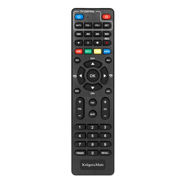 Ovladač dálkový pro set-top box KRUGER & MATZ KM0550