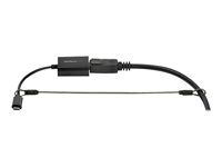 Dongle Cable Tether (CONNLOCKPK20) - Bezpečnostní kabel - stříbrná - 30 cm - kompatibilní s TAA