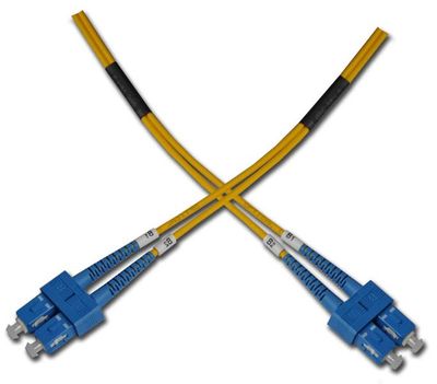 Optický patchkabel duplexní, SC-SC 9/125um SM 5m, OS2