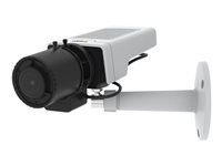 Síťová bezpečnostní kamera - box - barevný (Den a noc) - 5 Mpix - 2592 x 1944 - i-CS-mount - objektiv auto iris - varifokální - audio - LAN 10/100 - H.264B, H.264M, H.264H, H.265, MJPEG - DC 10 - 28 V / PoE Class 3