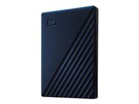 Pevný disk - šifrovaný - 2 TB - externí (přenosný) - USB 3.2 Gen 1 - AES 256 bitů - půlnoční modř