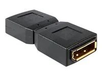 DisplayPort gender changer - DisplayPort (F) do DisplayPort (F) - černá