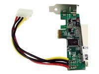 PCIe to PCI Converter Adapter with Low Profile / Half-Height Bracket (PEX1PCI1) - PCIe x1 to PCI slot adapter
