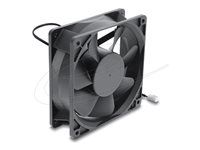 Delock - Ventilátor skríne - axiální - 120 mm - cerná