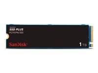 SanDisk SSD PLUS - SSD - 1 TB - interní - M.2 2280 - PCIe 3.0 (NVMe)