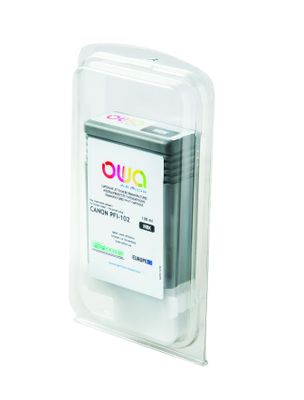 OWA Armor ink-jet kompatibilní s Canon iPF 500/600 černá mat, 130 ml, PFI102MBK