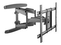Cable Management (FPWARTB2) - Montážní sada (montáž na zeď, klíč, 2 vertikální úchyty, 2 horizontální držáky) - pro televize - plast, ocel - černá - velikost obrazovky: 32"-70" - montáž na stěnu - pro P/N: HDMIPLATE