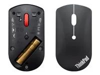 Myš - pravák a levák - modrá optická - 3 tlačítka - bezdrátový - Bluetooth 5.0 - černá - maloobchod - pro ThinkPad T16 Gen 4 21QN