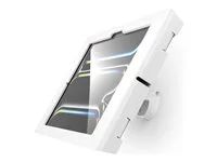 Montážní sada (montáž, kryt) - exponovaný přední/zadní fotoaparát - pro tablet - uzamykatelný - hliník, kovový rám - bílá - velikost obrazovky: 11" - montáž na stěnu - pro Apple 11-inch iPad Pro Wi-Fi, Wi-Fi + Cellular