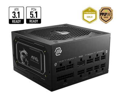 MSI zdroj MAG A850GL PCIE5 II 850W 80PLUS GOLD m