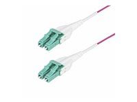 20m LC/UPC OM4 Fiber Cable OFNR Riser - OM4RLCLC20M