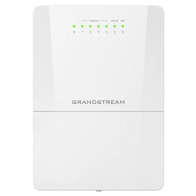 Grandstream GWN7710R venkovní L2 managed switch, 5xGbE, SFP, 4xPoE+, IP66